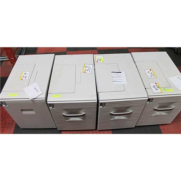 LOT OF 4 LARGE CAPACITY TRAYS FOR SHARP PRINTERS