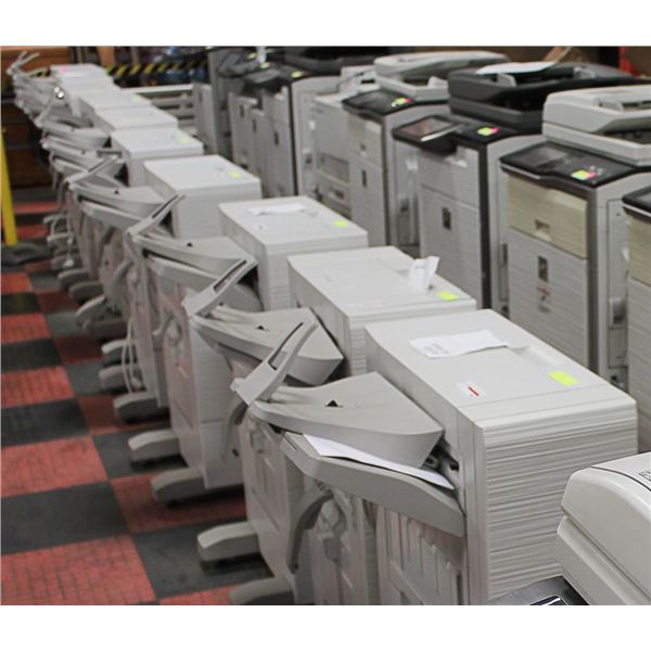LOT OF11 SHARP COMMERCIAL PRINTERS, SOLD WITH 13