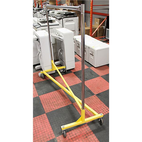 CLOTHING RACK ON CASTORS (400 LBS.)