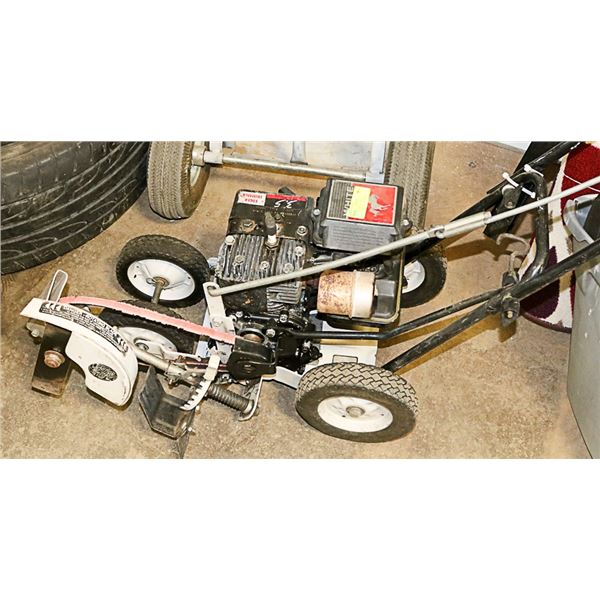 WHITE 3.5 HP GAS LAWN EDGER/TRIMMER - WORKING
