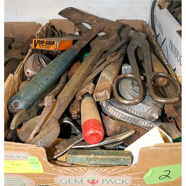 BOX OF TOOLS