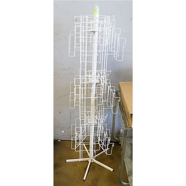 NEW 36 POCKET MAGAZINE/BOOK RACK