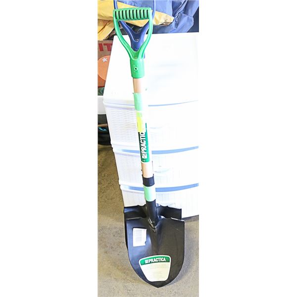2 NEW D-HANDLE SPADE SHOVELS