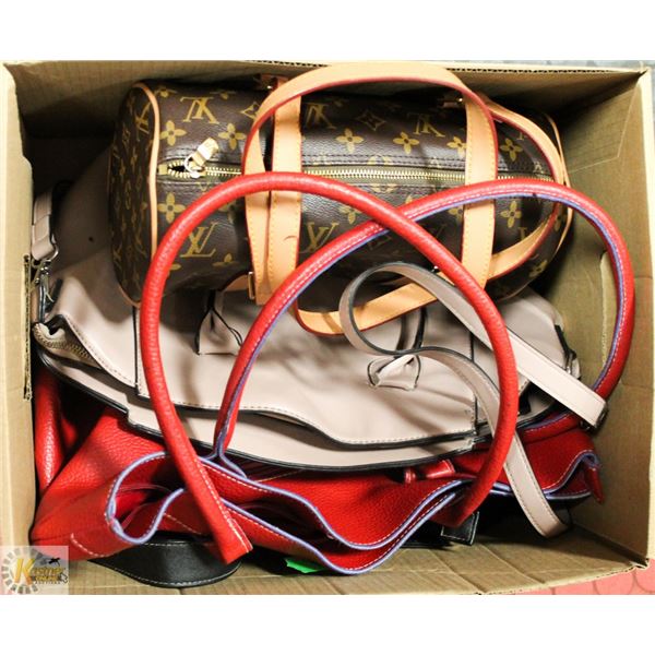 LOT OF 4 WOMENS PURSES