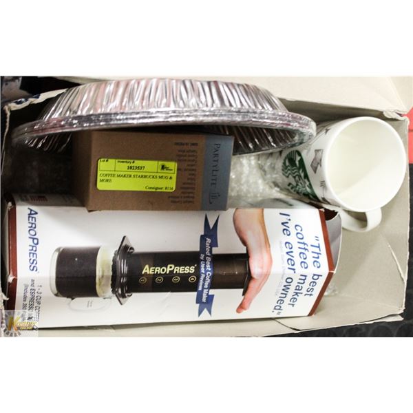 COFFEE MAKER STARBUCKS MUG & MORE