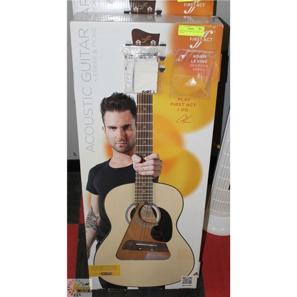 ADAM LEVINE FIRST ACT ACOUSTIC GUITAR
