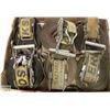 Image 1 : BOX WITH 6 USED 2" RATCHET STRAPS