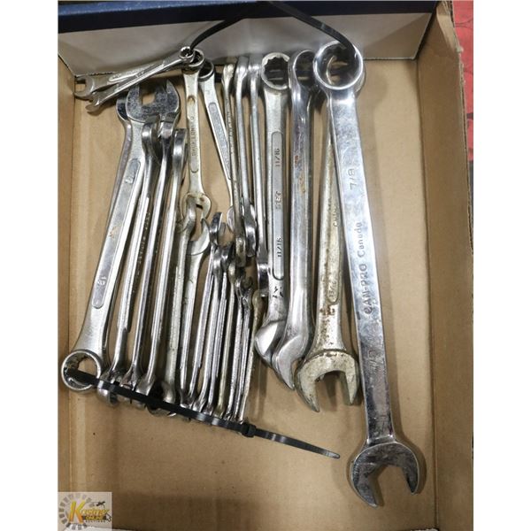 2 FULL SETS OF MIXED WRENCHES