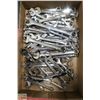 Image 1 : BOX WITH 50+ ASSORTED WRENCHES