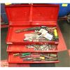 Image 1 : 3 DRAWER TOOL BOX FULL OF TOOLS