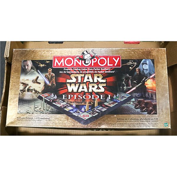 STARWARS EPISODE 1 MONOPOLY