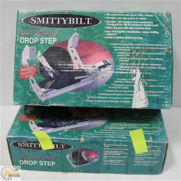 NEW PAIR OF SMITTYBILT S/S DROP STEPS