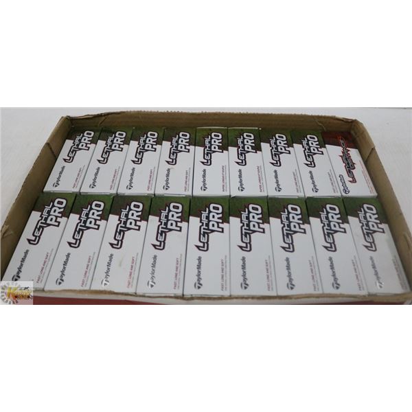 FLAT TAYLORMADE LETHAL PRO RECLAIMED GOLF BALLS