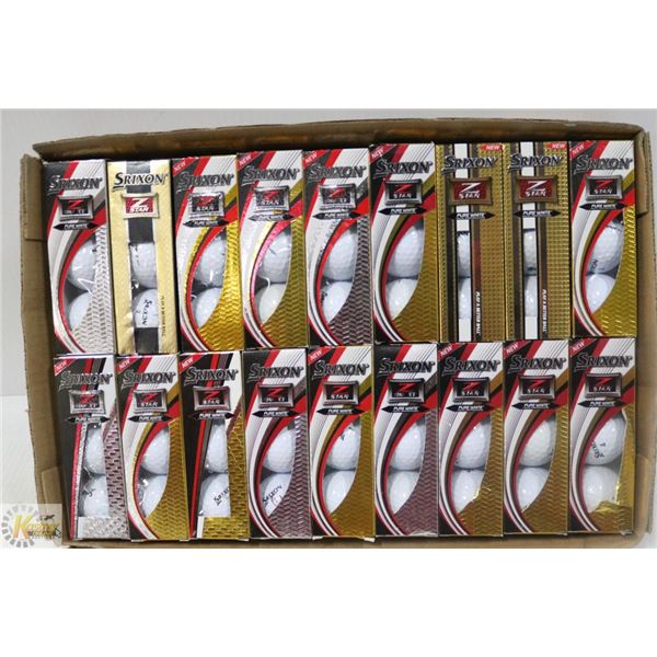 FLAT SRIXON Z STAR RECLAIMED GOLF BALLS