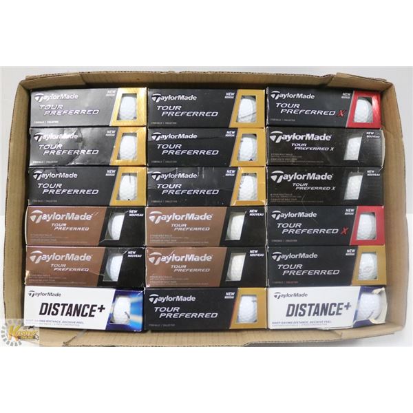 FLAT TAYLORMADE TOUR PREFERRED RECLAIMED GOLF BALL