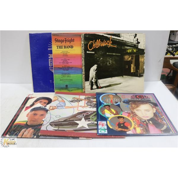 10 ASST CLASSIC ROCK RECORD ALBUMS - BAD COMPANY,