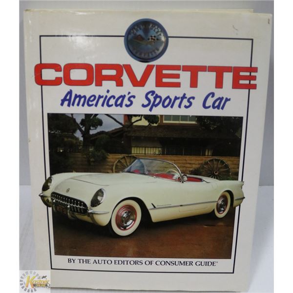 CORVETTE AMERICAS SPORTS CAR BOOK 420 PGS, RETAILS