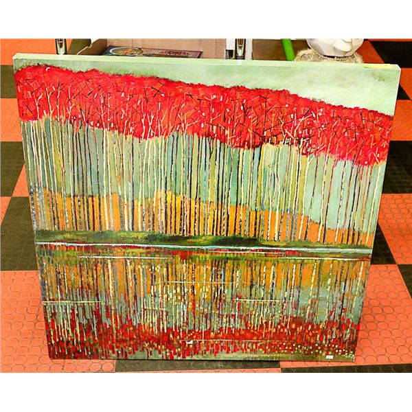 LARGE CANVAS PAINTING