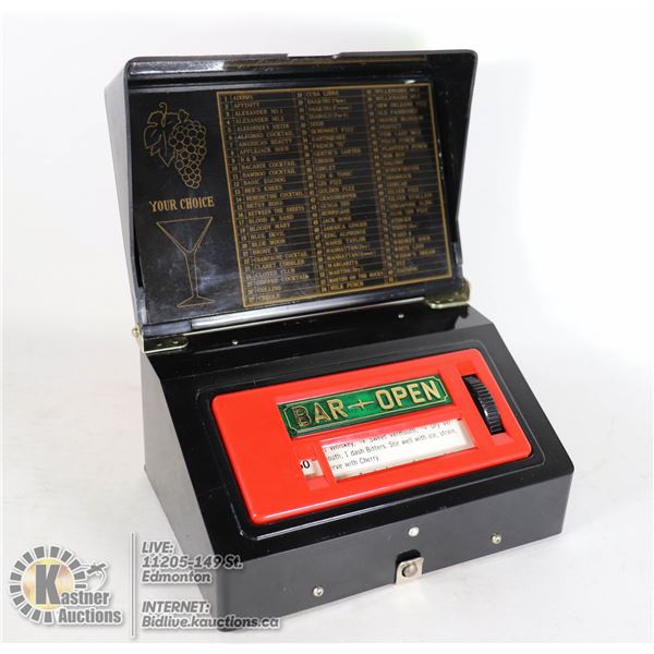 SANTAMARIA BAR RECIPE BOX