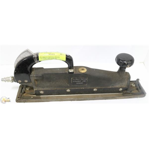 PNEUMATIC DOUBLE PISTON STRAIGHT LINE SANDER