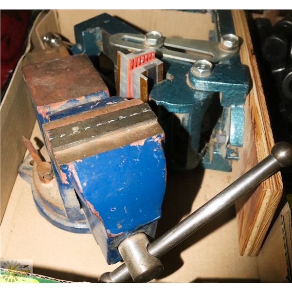 BENCH TOP SWIVEL VISE AND ANGLE VISE