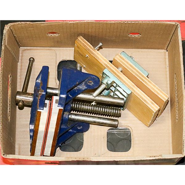 LOT OF 2 WOODWORKER VISES