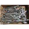 Image 1 : BOX WITH 50+ ASSORTED WRENCHES