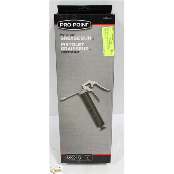 NEW PRO POINT PISTOL GRIP GREASE GUN