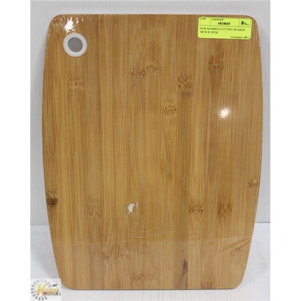 NEW BAMBOO CUTTING BOARD 38CM X 29CM