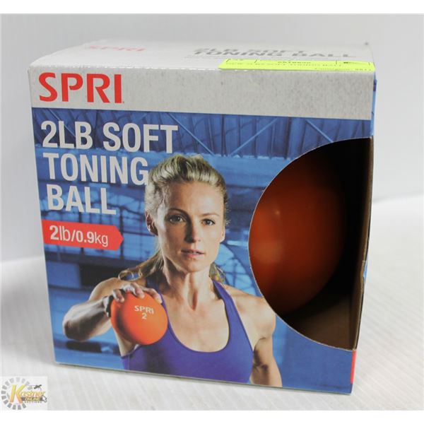 NEW 2LBS SOFT TONING BALL