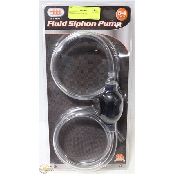 NEW 64" SIPHON PUMP