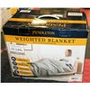 Image 1 : PENDLETON WEIGHTED BLANKET 15 LBS 48" X 72" BEIGE