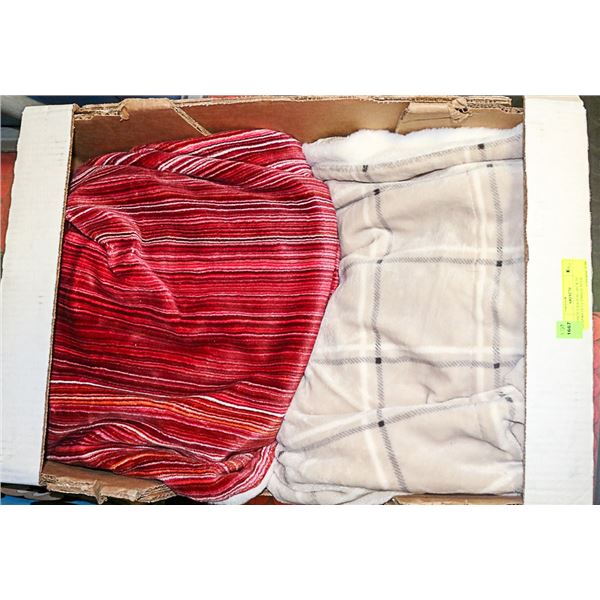 2 MONTE CHATEAU 60" X 70" BLANKETS ULTIMATE PLUS