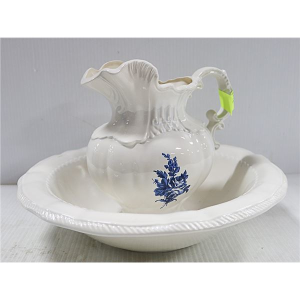 1975 ARNES PITCHER & WASH BASIN