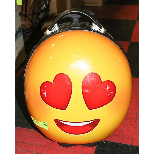 EMOJI HAYES WHEEL ALONG SUITCASE