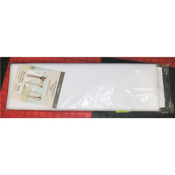 WEDDING TULLE FABRIC LARGE PACK 1.3 M X 27.4 M