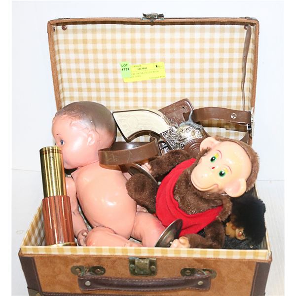 TREASURE TRUNK FILLED WITH VINTAGE TOYS