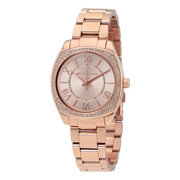 NEW MICHAEL KORS ROSE GOLD TONE MSRP $351