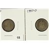 Image 1 : 1857 & 1857-O SEATED LIBERTY DIMES
