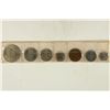 Image 2 : 1960 / 65 DENMARK 7 COIN UNC SET