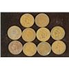 Image 1 : 10 ASSORTED 1900'S INDIAN HEAD CENTS