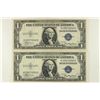 Image 1 : 2-1935-A $1 SILVER CERTIFICATES CONSECUTIVE