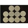 Image 2 : 10 ASSORTED 1898-1907 LIBERTY "V" NICKELS