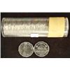 Image 1 : ROLL OF 40-1962 CANADA 5 CENTS BRILLIANT UNC