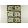 Image 1 : 1953, 1953-A & 1953-B $2 US RED SEAL NOTES