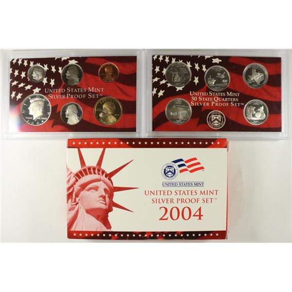 2004 US SILVER PROOF SET (WITH BOX)