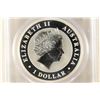 Image 2 : 2014-P AUSTRALIA WEDGE TAILED EAGLE SILVER DOLLAR