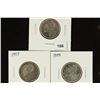 Image 1 : 1956, 1957 & 1958 CANADA 25 CENTS PROOF