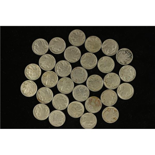 30-1930'S BUFFALO NICKELS