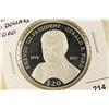 Image 1 : 2000 LIBERIA SILVER PROOF $20 "GERALD R. FORD"